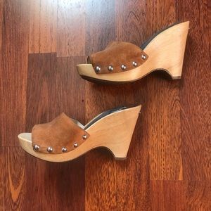 Michael Kors chunky heel